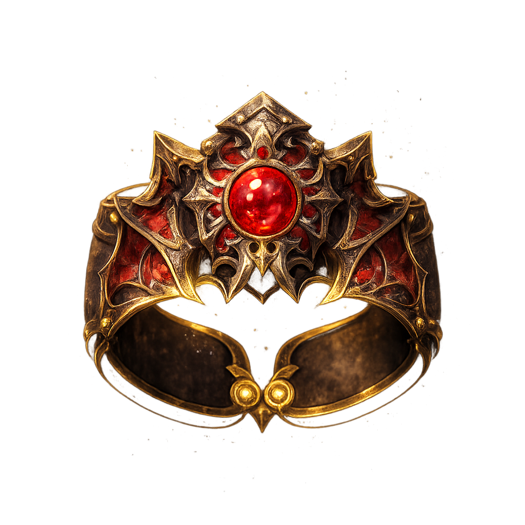 Crescent Guardian Ring